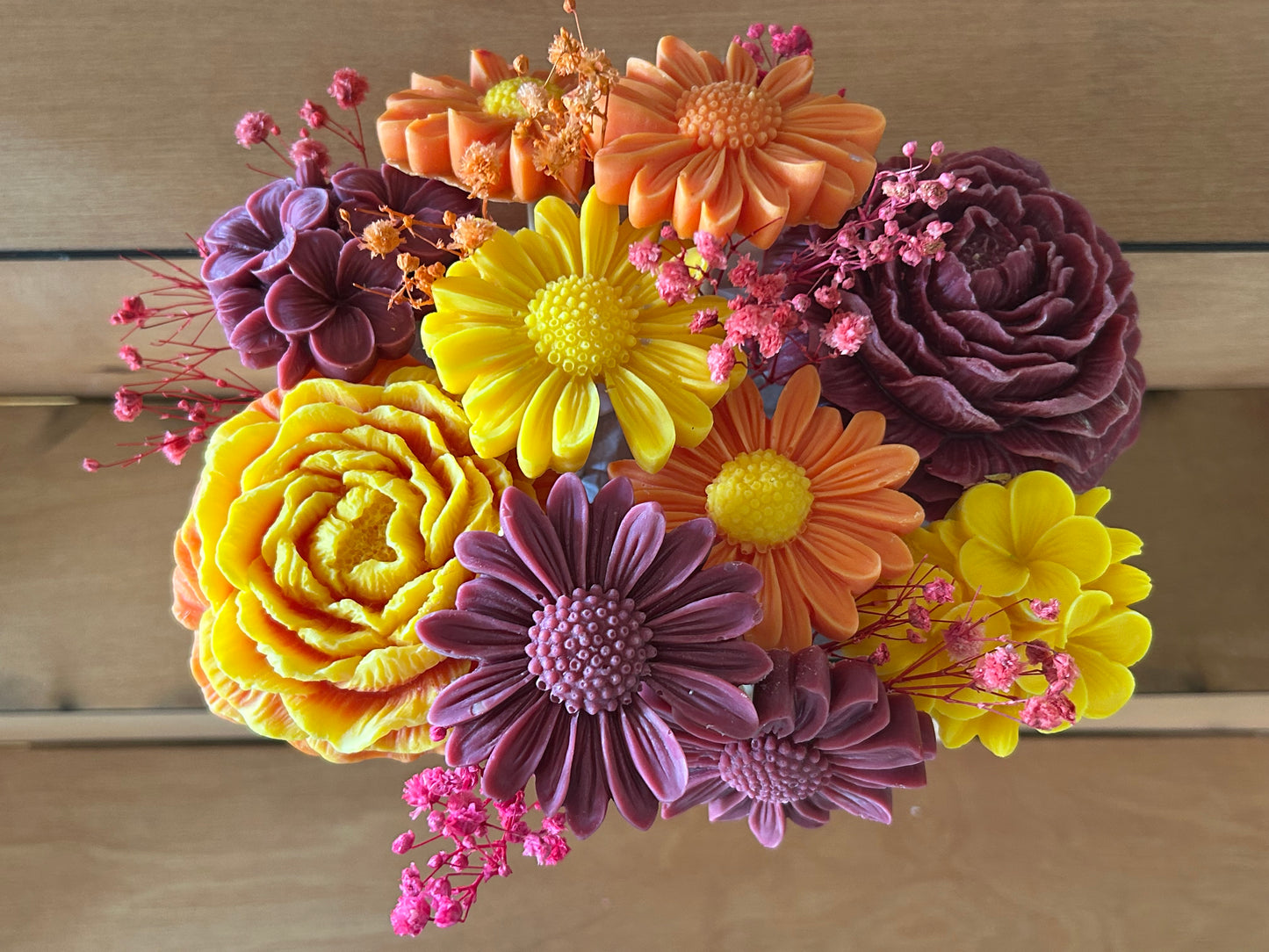 Flower Bouquet (Daisy's, Peonies & Flowers) Autumn Air