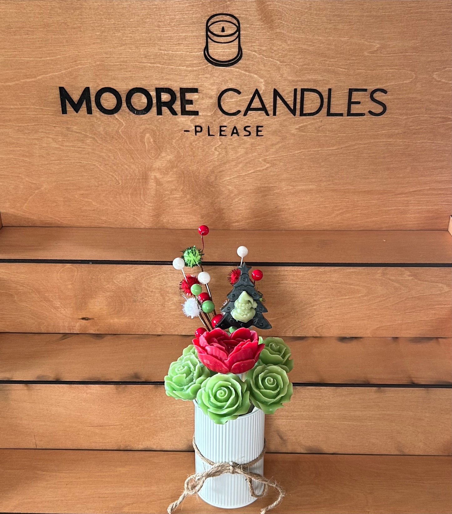 Mini holiday vase collection: You’re A Mean One