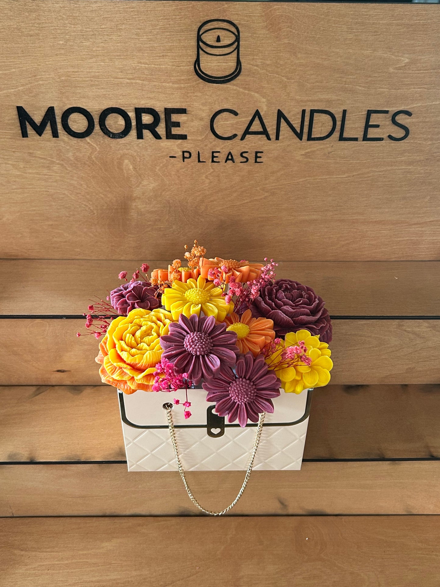 Flower Bouquet (Daisy's, Peonies & Flowers) Autumn Air