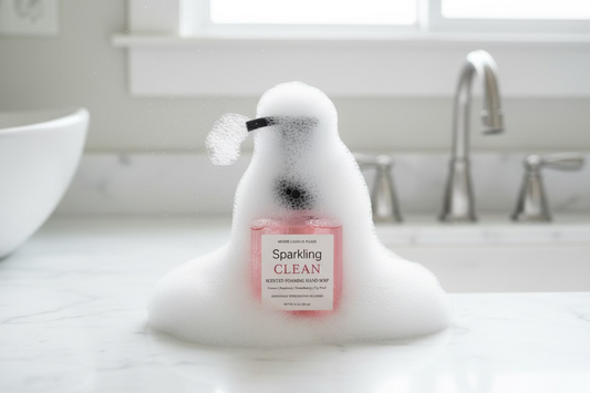 Foaming Hand Soap: Sparkling Clean